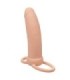 CALEXOTICS - MAXX DOBLE PENETRADOR GRUESO 10 VIBRACIONES NATURAL