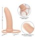 CALEXOTICS - MAXX DOBLE PENETRADOR GRUESO 10 VIBRACIONES NATURAL
