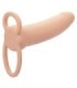 CALEXOTICS - MAXX DOBLE PENETRADOR GRUESO 10 VIBRACIONES NATURAL
