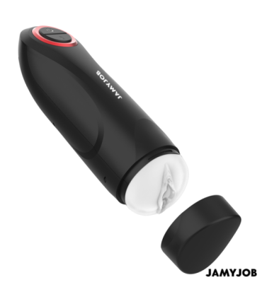 JAMYJOB - GRAVITY MASTURBADOR VAGINA AUTOMÁTICO 5 MODOS DE EMPUJE Y EFECTO SONIDO