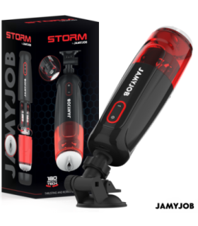 JAMYJOB - STORM MASTURBADOR VAGINA AUTOMÁTICO 10 MODOS ROTACIÓN Y EMPUJE