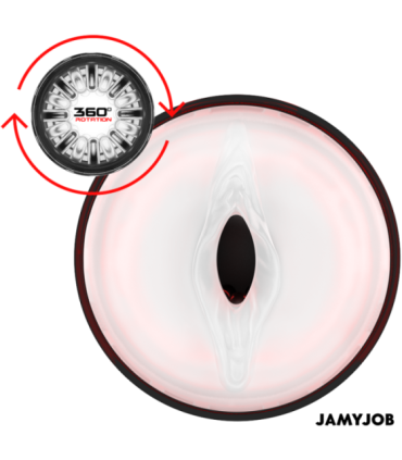 JAMYJOB - STORM MASTURBADOR VAGINA AUTOMÁTICO 10 MODOS ROTACIÓN Y EMPUJE