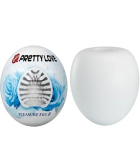 PRETTY LOVE - MASTURBADOR MASCULINO HUEVO BLANCO