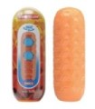PRETTY LOVE - TWIN BALLS MASTURBADOR MASCULINO NARANJA