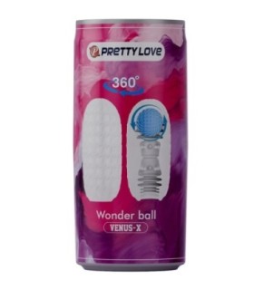 PRETTY LOVE - VENUS X MASTURBADOR MASCULINO MODELO 3 BLANCO