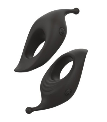 B SWISH - BCHARMED RHYTHM INFINITE DELUXE ANILLO PARA PENE 15 VIBRACIONES NEGRO