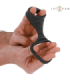 INTENSE - THEO ANILLO DOBLE PARA PENE SILICONA NEGRO MODELO 3