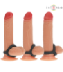 INTENSE - CARSON ANILLO DOBLE PARA PENE SILICONA NEGRO MODELO 4