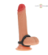 INTENSE - CARSON ANILLO DOBLE PARA PENE SILICONA NEGRO MODELO 4