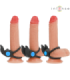 INTENSE - SAM ANILLO DOBLE VIBRADOR PENE 10 VIBRACIONES NEGRO