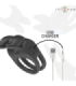 INTENSE - SAM ANILLO DOBLE VIBRADOR PENE 10 VIBRACIONES NEGRO