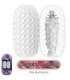 PRETTY LOVE - VENUS X 15 MASTURBADORES MASCULINOS SILICONA BLANCO