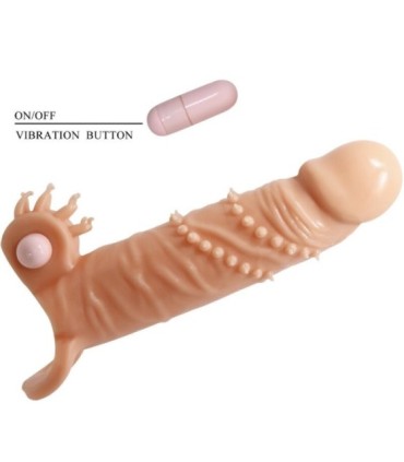 PRETTY LOVE - CONNOR FUNDA PARA PENE + ESTIMULADOR DE CLÍTORIS NATURAL