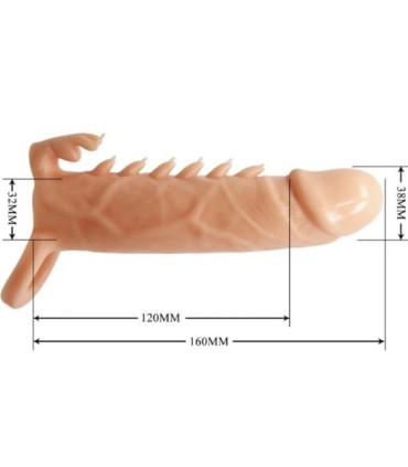 PRETTY LOVE - EMMIT FUNDA PARA PENE + ESTIMULADOR DE CLÍTORIS NATURAL