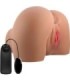 CRAZY BULL - MILA TRASERO VIBRADOR CON VAGINA Y ANO REALÍSTICO CONTROL REMOTO