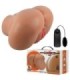 CRAZY BULL - LUNA TRASERO VIBRADOR CON VAGINA Y ANO REALÍSTICO CONTROL REMOTO