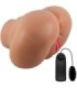 CRAZY BULL - LUNA TRASERO VIBRADOR CON VAGINA Y ANO REALÍSTICO CONTROL REMOTO