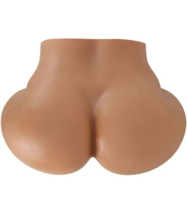 CRAZY BULL - LUNA TRASERO VIBRADOR CON VAGINA Y ANO REALÍSTICO CONTROL REMOTO