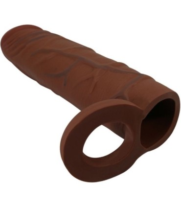 PRETTY LOVE - KAILE FUNDA PARA PENE CON EXTENSIÓN DE 2.5 CM MULATO