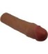 PRETTY LOVE - CHANE FUNDA PARA PENE CON EXTENSIÓN DE 5 CM MULATO