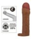 PRETTY LOVE - HANI FUNDA PARA PENE CON EXTENSIÓN DE 5 CM MULATO