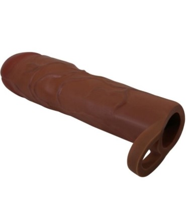 PRETTY LOVE - GERD FUNDA PARA PENE CON EXTENSIÓN DE 7.6 CM MULATO
