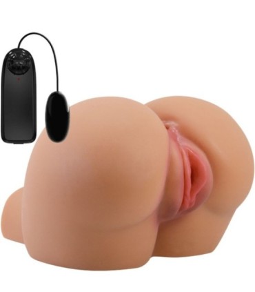 CRAZY BULL - KYLIE TRASERO VIBRADOR CON VAGINA Y ANO REALÍSTICO CONTROL REMOTO