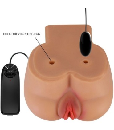 CRAZY BULL - KYLIE TRASERO VIBRADOR CON VAGINA Y ANO REALÍSTICO CONTROL REMOTO