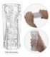 PRETTY LOVE - TAMARA MASTURBADOR MASCULINO VIBRADOR MULTIVELOCIDAD NEGRO