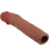 PRETTY LOVE - CHELSEA FUNDA PENE CON EXTENSIÓN DE 7.6 CM MULATO