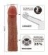 PRETTY LOVE - CHELSEA FUNDA PENE CON EXTENSIÓN DE 7.6 CM MULATO