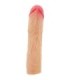 PRETTY LOVE - DEREK FUNDA PENE CON EXTENSIÓN DE 7.6 CM NATURAL