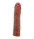 PRETTY LOVE - DEREK FUNDA PENE CON EXTENSIÓN DE 7.6 CM MULATO