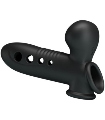 PRETTY LOVE - CRANE FUNDA PARA PENE CON AIRBAG NEGRO