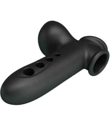 PRETTY LOVE - CRANE FUNDA PARA PENE CON AIRBAG NEGRO