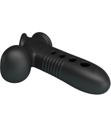 PRETTY LOVE - CRANE FUNDA PARA PENE CON AIRBAG NEGRO