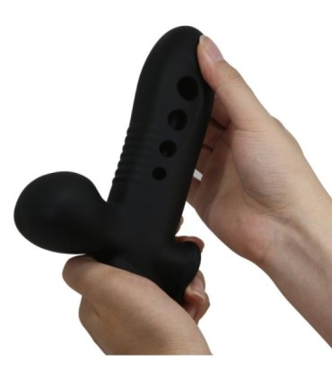 PRETTY LOVE - CRANE FUNDA PARA PENE CON AIRBAG NEGRO
