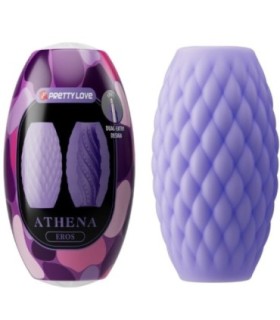 PRETTY LOVE - ATHENA EROS MASTURBADOR MASCULINO SILICONA MORADO