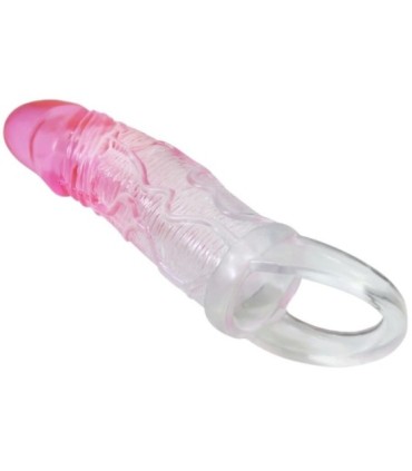 PRETTY LOVE - ODES FUNDA REALÍSTICA ALARGADORA DE 2 CM PARA PENE ROSA
