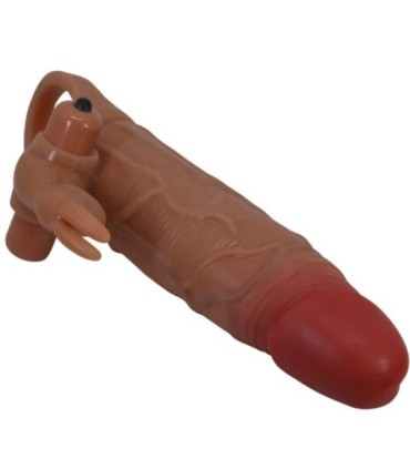 PRETTY LOVE - OSMAR FUNDA PARA PENE + ESTIMULADOR DE CLÍTORIS CON VIBRACIÓN