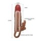 PRETTY LOVE - OSMAR FUNDA PARA PENE + ESTIMULADOR DE CLÍTORIS CON VIBRACIÓN
