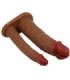 PRETTY LOVE - YAIRON FUNDA PARA PENE DOBLE CON EXTENSIÓN DE 4 CM MULATO
