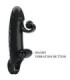 ROMANCE - FUNDA PARA PENE CON VIBRACIÓN NEGRO