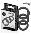 ADDICTED TOYS - SET DE ANILLOS SILICONA MODELO 1