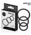 ADDICTED TOYS - SET DE ANILLOS SILICONA MODELO 2