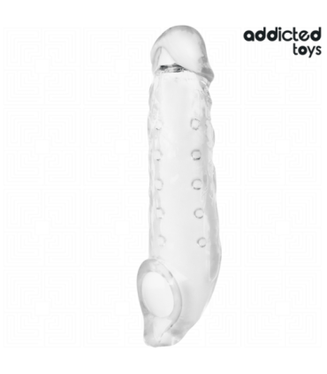 ADDICTED TOYS - FUNDA PARA EL PENE TRANSPARENTE TALLA S 23 CM