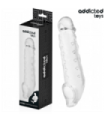 ADDICTED TOYS - FUNDAS PARA EL PENE TRANSPARENTE TALLA M 27 CM