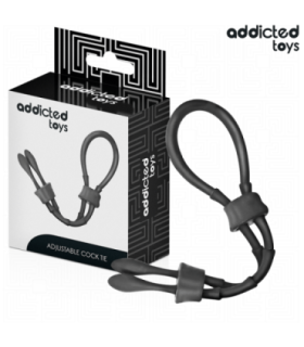 ADDICTED TOYS - CUERDA SILICONA AJUSTABLE PARA EL PENE