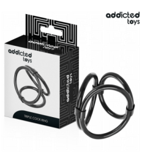 ADDICTED TOYS - ANILLO TRIPLE PARA EL PENE