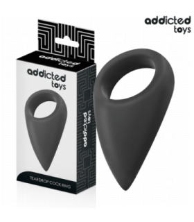 ADDICTED TOYS - ANILLO CON FORMA DE LÁGRIMA PARA EL PENE